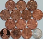 36 Coin Collection Lot Penny Cent Nickel Dime Quarter Half Dollar Silver Proof  