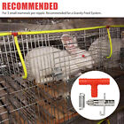 20pcs Rabbit Nipple Drinker Feeders Waterer Automatic Water Fountain Ferret Pet