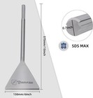 Toovem Sds Max Chisel  6 Inch Wide Floor Scraper Tile  Chisel Bits