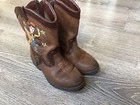 Disney Pixar Toy Story Woody Bullseye Cowboy Boots Toddler Size 11 Kids Boots