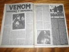 Venom - Metal   36 Magazine Argentina 1986