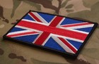 Large Uk Flag Embroidered Patch Sas Sbs Srr Sob Sfsg Usksf Ranger Regiment Blk