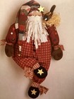 Pattern Primitive Santa Claus Doll Christmas Everyday New Joyce Gillis