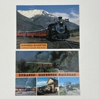 Durango-silverton Ng 5 Pc Vintage Railroad Train Postcards Historic Ephemera