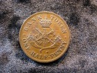 Old World Token Coin Bank Of Upper Canada Half Penny 1854 Kmtn2 St  George 587