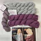 Knit Picks Baltic Lace 2 Scarves 40206 Kit 6 Hanks Alpaca Cloud Yarn
