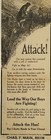 Attack The Hun  Buy Liberty Bonds    1915  Matted Newspaper Ad    Middletown  Md