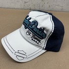 Harley Davidson Womens Blue   White Floral St Thomas Adjustable Hat Cap