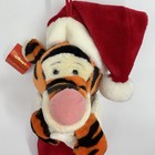 Vtg Bnwt Disney World Tigger Santa Hat Plush Christmas Stocking Holiday Pristine