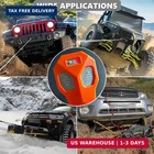 Wireless Winch Remote Control Kit For Car Truck Jeep Atv Suv Auto 5 Wire Winch C