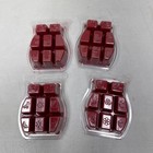 Scentsy Wax Bar Melts Lot Of 4 Snowkissed Cranberry Scent Retired New Unopened