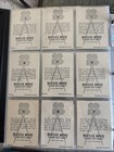 1964 Beatles A Hard Days Night T c g  Complete Set 1-55 In 9-pocket Sheets    