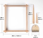 Weaving Loom Kit 9   11inch Wooden Weaving Loom For Kids adult And Beginners    