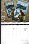 Doc Savage Makeover Covers 2013 Calendar - Scarce Bama Doc Fantasy Pb Covers