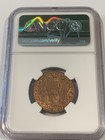 1939 B India 1 4 Anna Ngc Sample Slab 