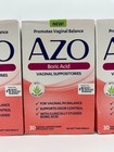 Azo Boric Acid Vaginal Suppositories 30 Suppositories - Lot Of 3 6 26