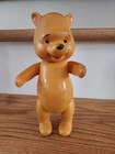 Made In Japan Disney Vintage Winnie The Pooh Rubber Toy 8  Jointed Figure 