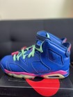 Nike Air Jordan 6 Retro Gs Game Royal Vivid Pink 543390-439 Size 7y 2014