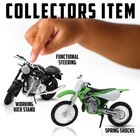 Welly Die Cast Motorcycle Yellow Suzuki Dr-z400s  1 18 Scale