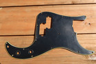 72 79 Fender Precision 3 Ply Pickguard Bass Black Guard 73 78 Usa Vintage Ri
