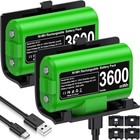 2 xbox Rechargeable Battery Pack charging covers For Xbox One Xbox Series X s