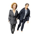 The X Files Gift Set Barbie Scully Ken Mulder Vintage Mattel Dolls Incomplete
