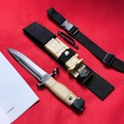 Ak12 Sand Color Multi-functional Abs Knife Sheath And Knife Sleeve Edc Knife