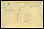 Antique Northern Pacific Railroad Map Crow Agency Montana Custer Battlefield