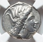 Lucania Metapontum 330 Bc Ngc Choice Meta Ancient Greek Silver Stater Coin D351