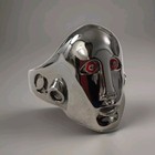 Frank The Robot Ring Sterling Silver 925 Queen Brian May Black Rhodium Plated