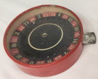 Vintage Japan - Hand Game Roulette Wheel - Toy - Red   Black