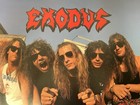 Exodus Band Original Poster 1990 35    X 22    Thrash Metal                    