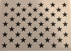 50 Star Stencil Template 10 5 X 15  actual Size 10 5 X 14 82  For Making Wood Am