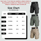 Mens Summer Outdoor Cargo Hiking Shorts Quick Dry Work Pants Casual Shorts