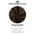 Ultimate Sack 6 Ft Foam Filled Washable Suede Covered Bean Bag Chair  open Box 