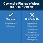 Cottonelle Flushable Wet Wipes - 1 Refill Pack  252 Total Flushable Wipes White 