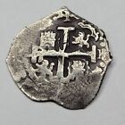 1700 Dated Cob 1 Real Lima Peru Incredible Detail Spanish Silver Coin  h761
