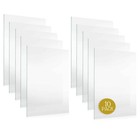 10 Sheets Of Uv-resistant Frame-grade Acrylic Replacement For 8x10 Picture Frame