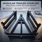 Tow Bar   Tow Hitch Kit For 20    40  Shipping Containers  Fast Ship 