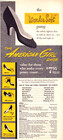 American Girl Shoe  wonder Soft  Pump Price Fashion Vintage Print Ad 1953