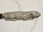 Vintage Arthur Court Bunny Rabbit Carving Fork 12 