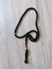 Black Barrel Bead Tasbih     99 Beads Misbaha     Square barrel Shape Prayer Beads