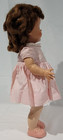 Vtg Ideal Doll W 18 Hard Plastic 18  Crier Speaker Belly Teeth Open Mouth 1950s