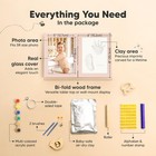 Personalized Baby Hand And Footprint Kit  Quick Dry Clay - Newborn Keepsake    