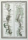 Cornwall  Bodmin  Lanivet  Tregoss  Ruthvoes  Original Antique Map  Mogg  1817
