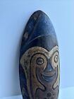 Papua New Guinea Tribal Wood Carving Shield War Hunting Painting Sculpture Older