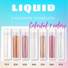 Women Halloween Colorful Glitter Waterproof Chameleon Liquid Eye-shadow Cosmetic
