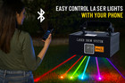3w Stage Projector Laser Lights Ios Android App Rgb Animation Dmx Dj Party Show