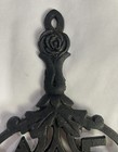 Vintage American Foundry Cast Iron Trivet St  Louis Mo Rose Handle  exc Cond 