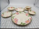 Franciscan Desert Rose China 7 Pc Place Setting  plates  Bowls  Cup  Saucer 